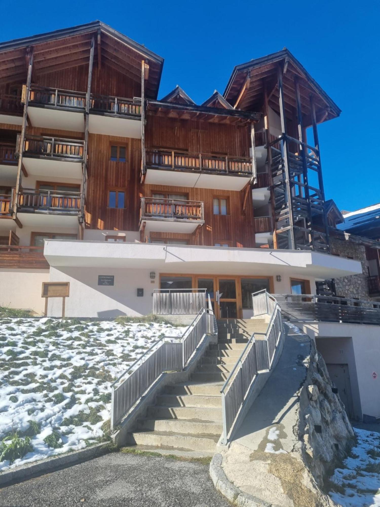 Appartement T2-5 Couchages L'Ecrin Des Orres 1800 Les Orres Exterior foto